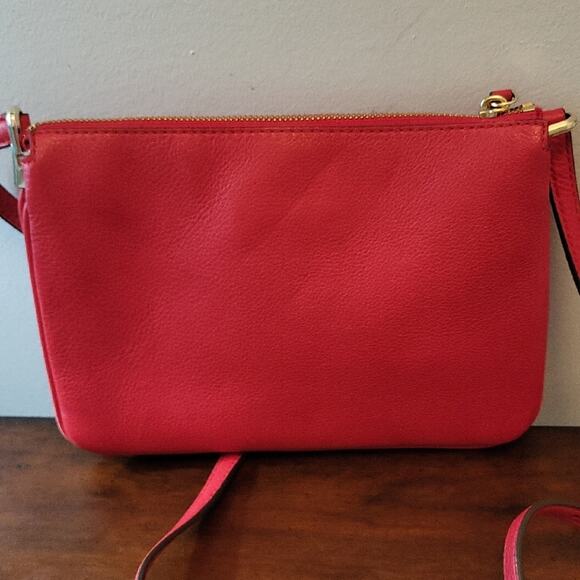 Kate Spade Vibrant Red Crossbody Bag - Picture 3 of 16